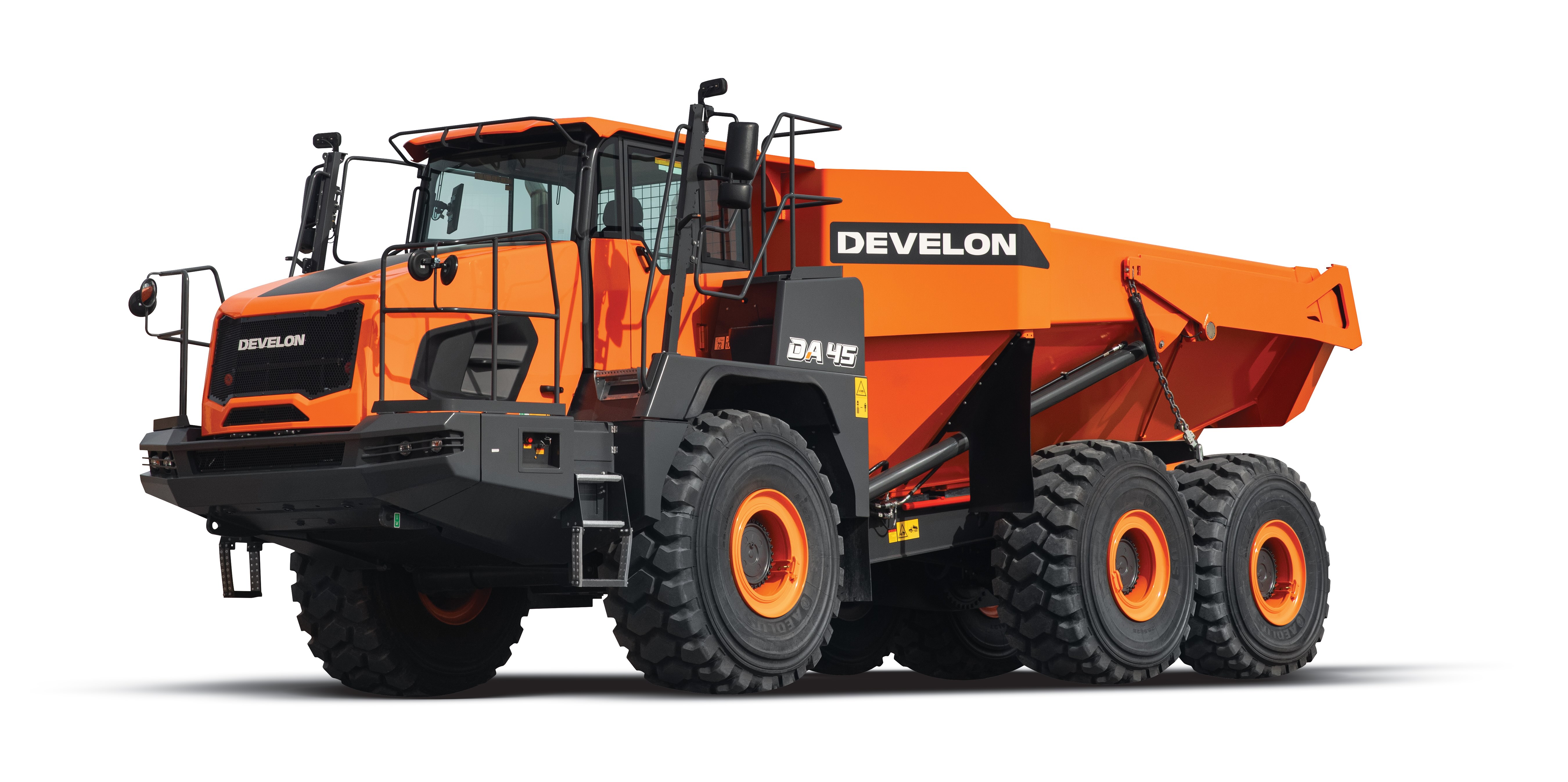The new DA45-7 articulated dump truck
