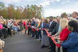 North Carolina DOT officials cut the ribbon on the last leg of the I-295 Fayetteville Outer Loop, November 2025.