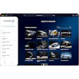 The heyTadano dashboard allows operators to select their machine to begin asking questions.
