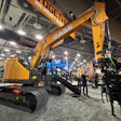Case CE CX255E SR at ConExpo 2026.