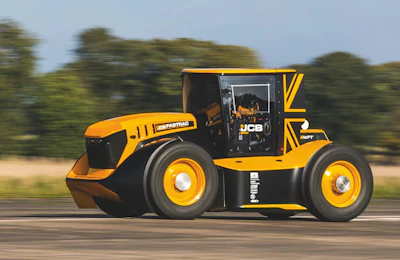 The world's fastest tractor
