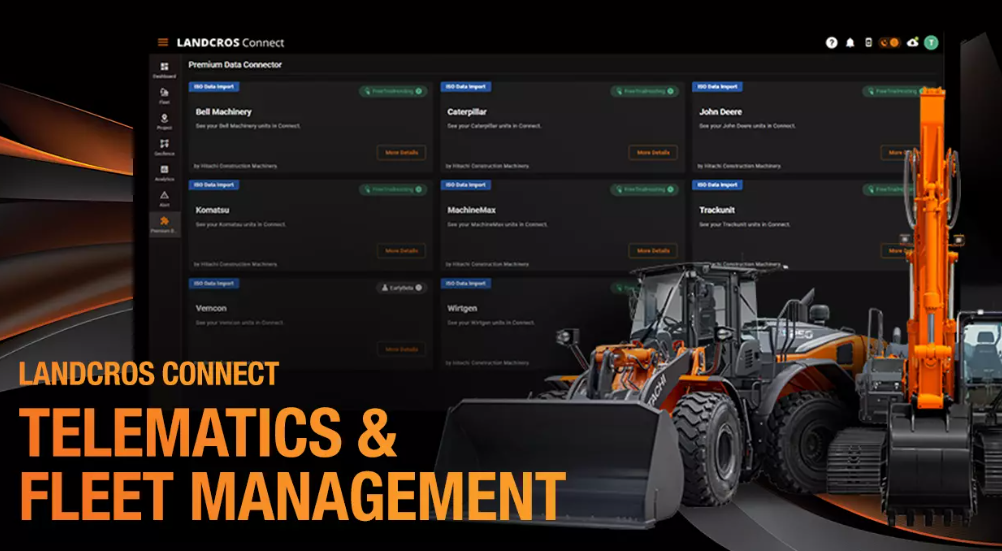 Hitachi Unveils New Landcros Connect Fleet Management Features