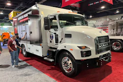 Sage Oil Vac's non-CDL enclosed lube truck includes six product tanks and seven hoses.