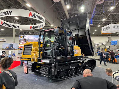 Morooka debuted the MST160CR in the U.S. at ConExpo 2026.