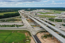A portion of State Highway 99 in Texas, where the future Segment B-1 highway will run.