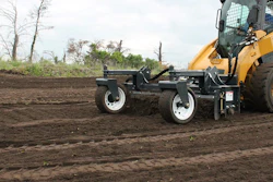 Skid Steer Power Rake Harley Rake Attachment Virnig Manufacturing