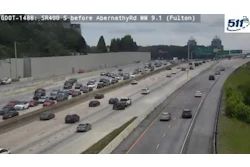 The site of the fatal May 21 accident as seen on May 27.