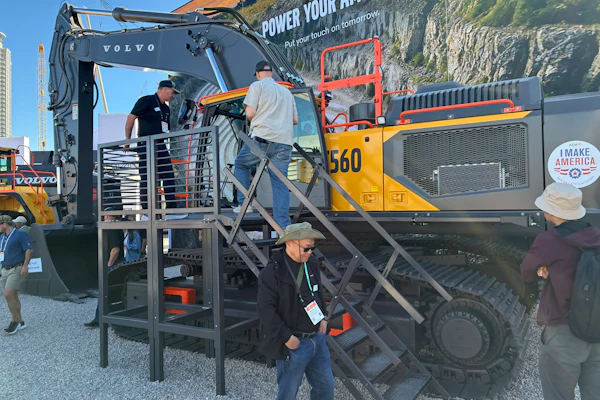 Volvo's new EC560 excavator debuts at ConExpo 2026.