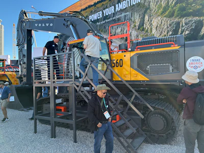 Volvo's new EC560 excavator debuts at ConExpo 2026.