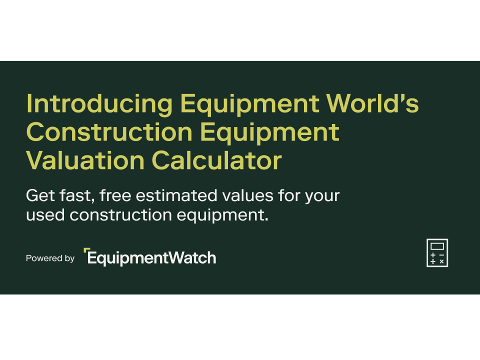 Construction Equipment Valuation Calculator