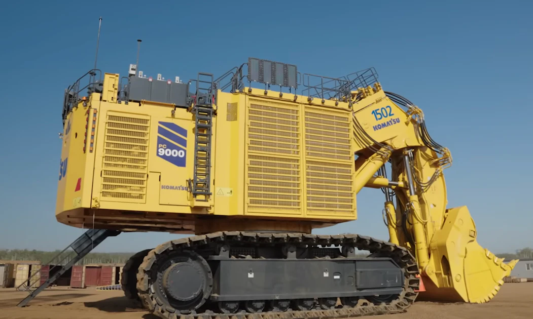 Komatsu's Largest-Ever Hydraulic Excavator Hits the Market: the PC9000