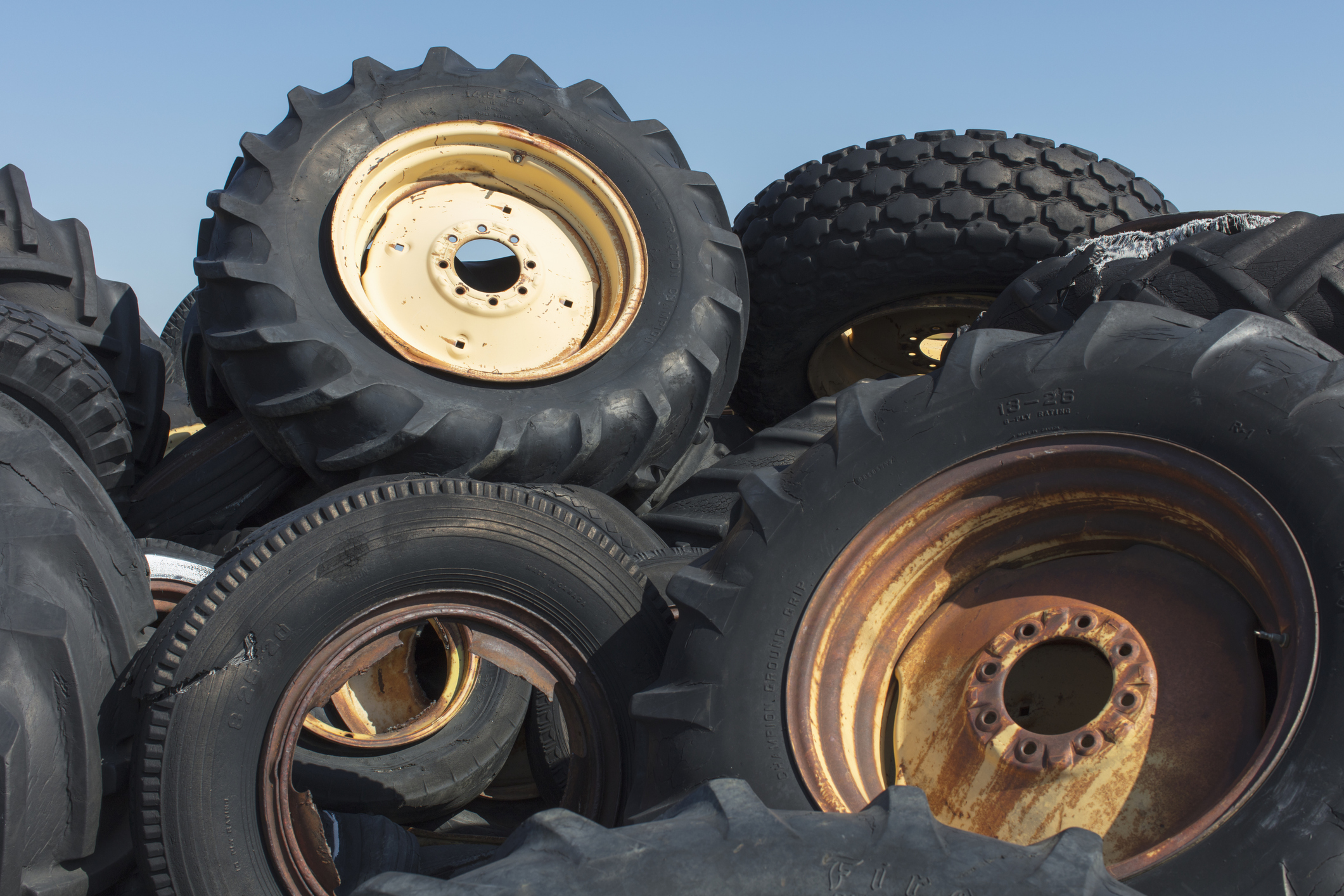 Stacks Of Tires
