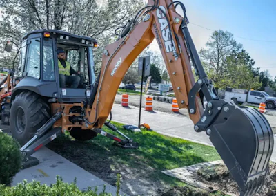 Case CE 580SV Backhoe