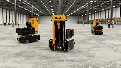DeWalt claims the world's first downward drilling robot. DALE's focus is on speeding data center construction with 10-times faster drilling than traditional methods, the company says.
