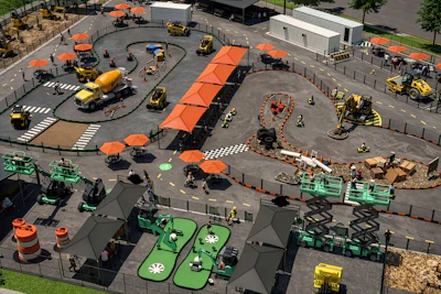 Dig World's new construction-themed amusement park in Grapevine, Texas, opened July 11.