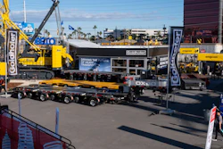 Goldhofer's exhibit at ConExpo 2026 in March