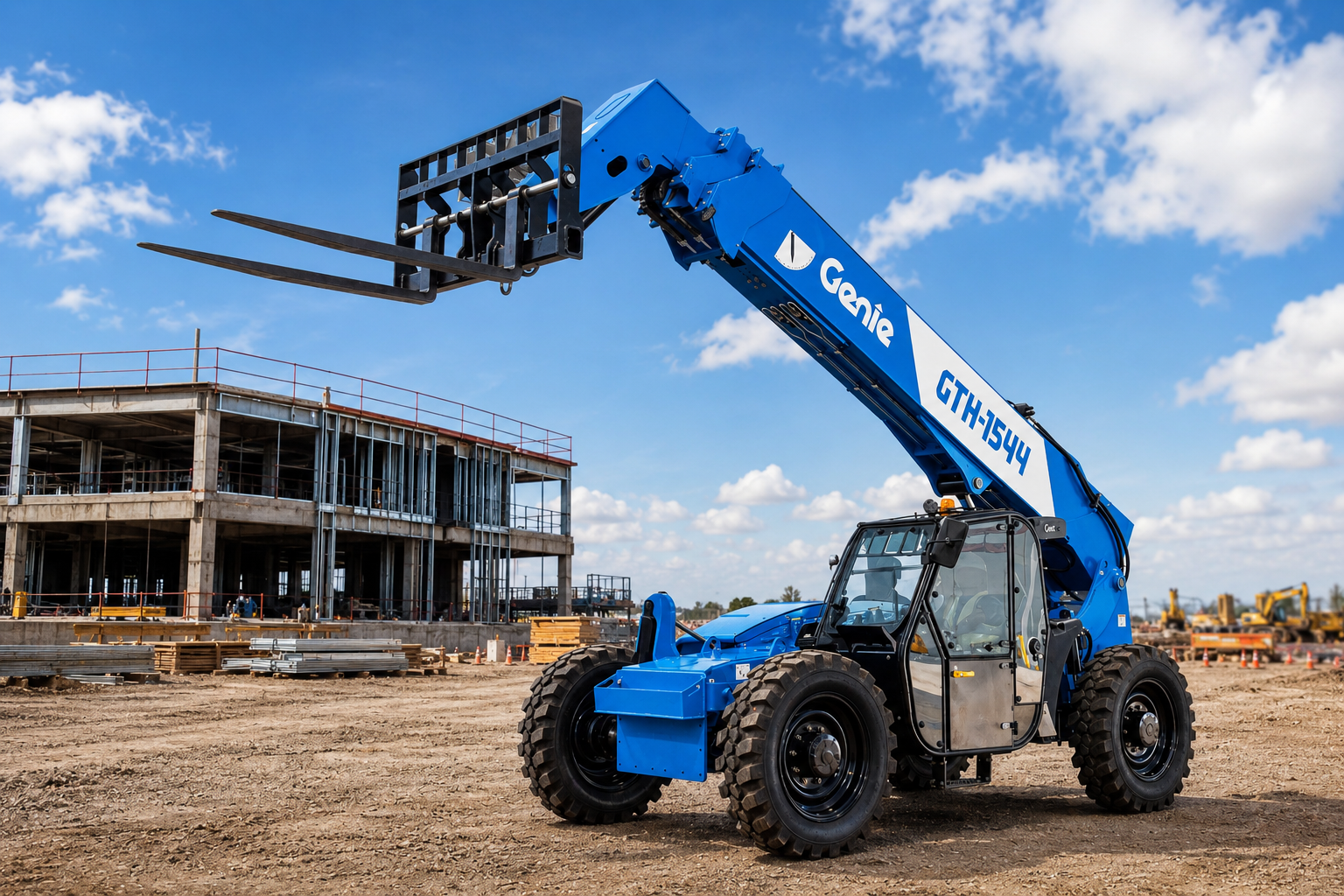 Gth 1544 Boom Up Construction