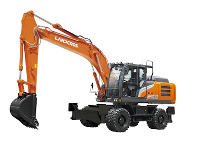 Hitachi Zx220 W 7 Wheel Excavator