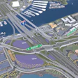 A rendering of the future Interstate 5 bridge over the Columbia River.