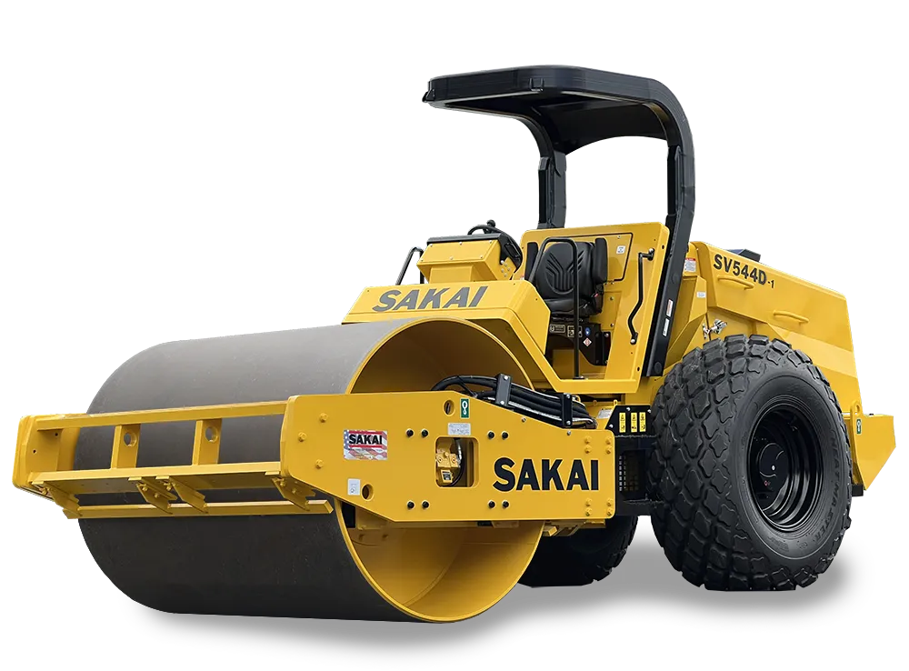 Sakai's new SV544D-1 soils compactors can be configured in one of four available configurations.