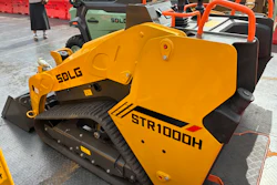 SDLG's first mini track loader, the STR1000H, debuted at ConExpo 2026.