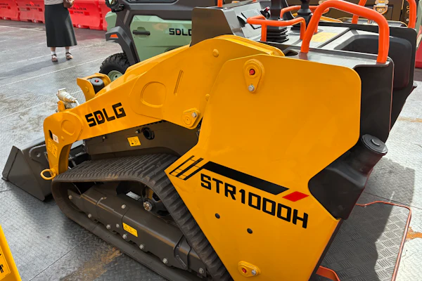 SDLG's first mini track loader, the STR1000H, debuted at ConExpo 2026.