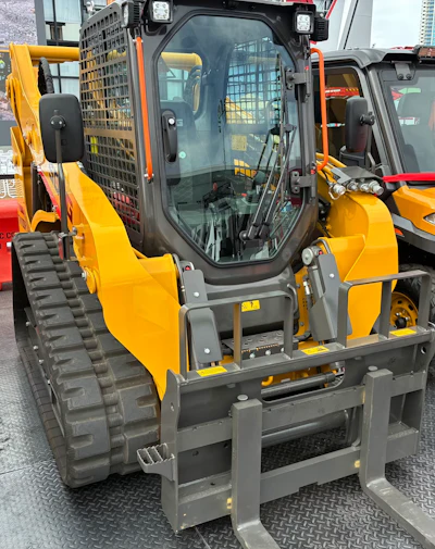 SDLG's first compact track loader for the U.S., the TV110H, debuted at ConExpo 2026.
