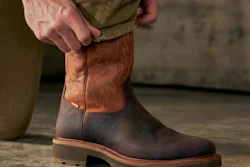 The all-new Tecovas LongHaul Boots feature temperature regulating fabric from Kulkote.