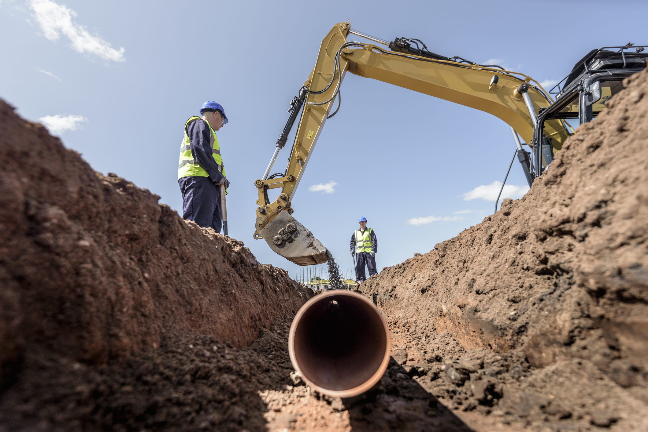 The cave-ins occurred on separate construction sites in the Detroit metro area &mdash; two of them in the same county.