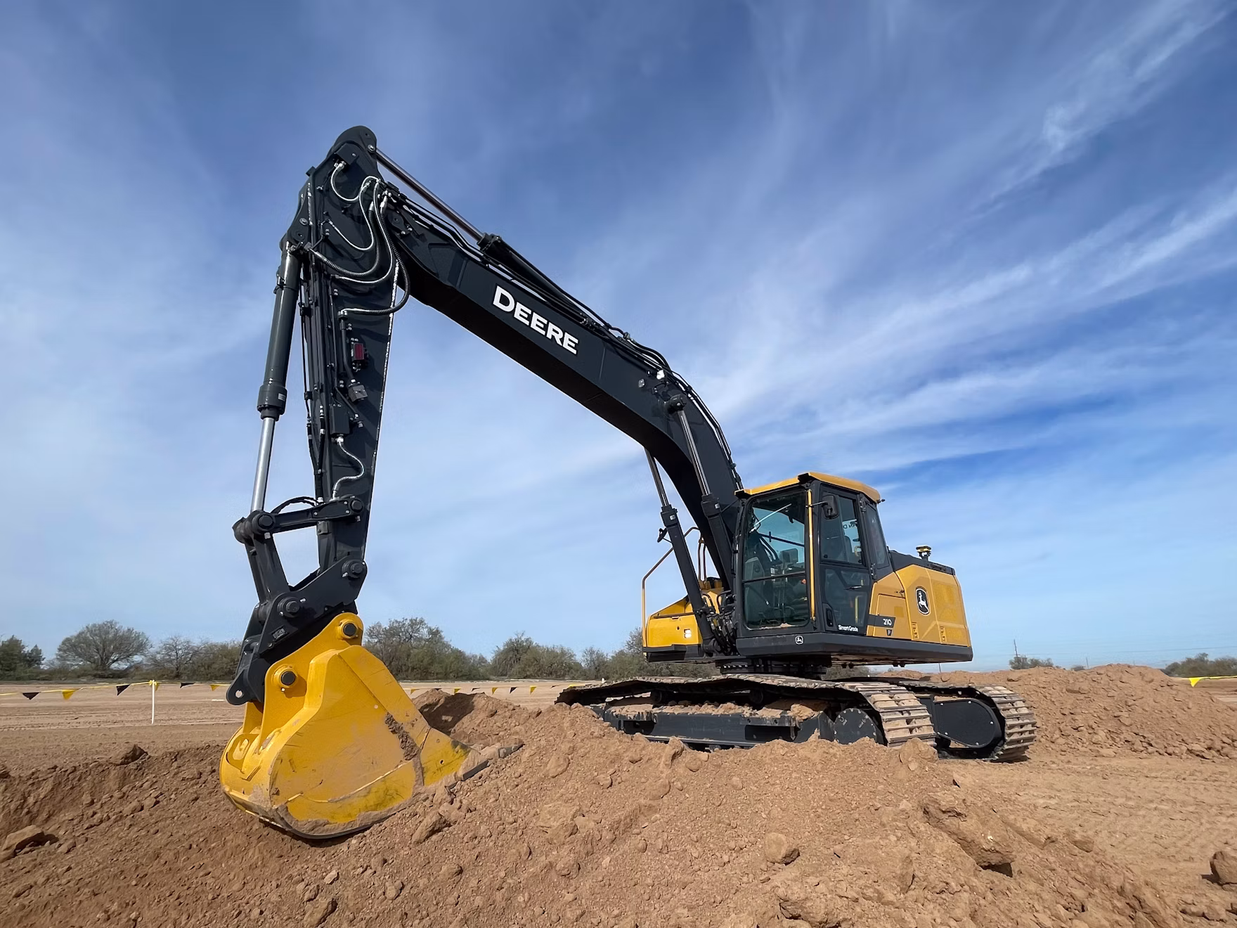 John Deere 210 P-Tier excavator