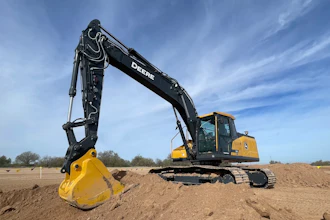John Deere 210 P-Tier excavator