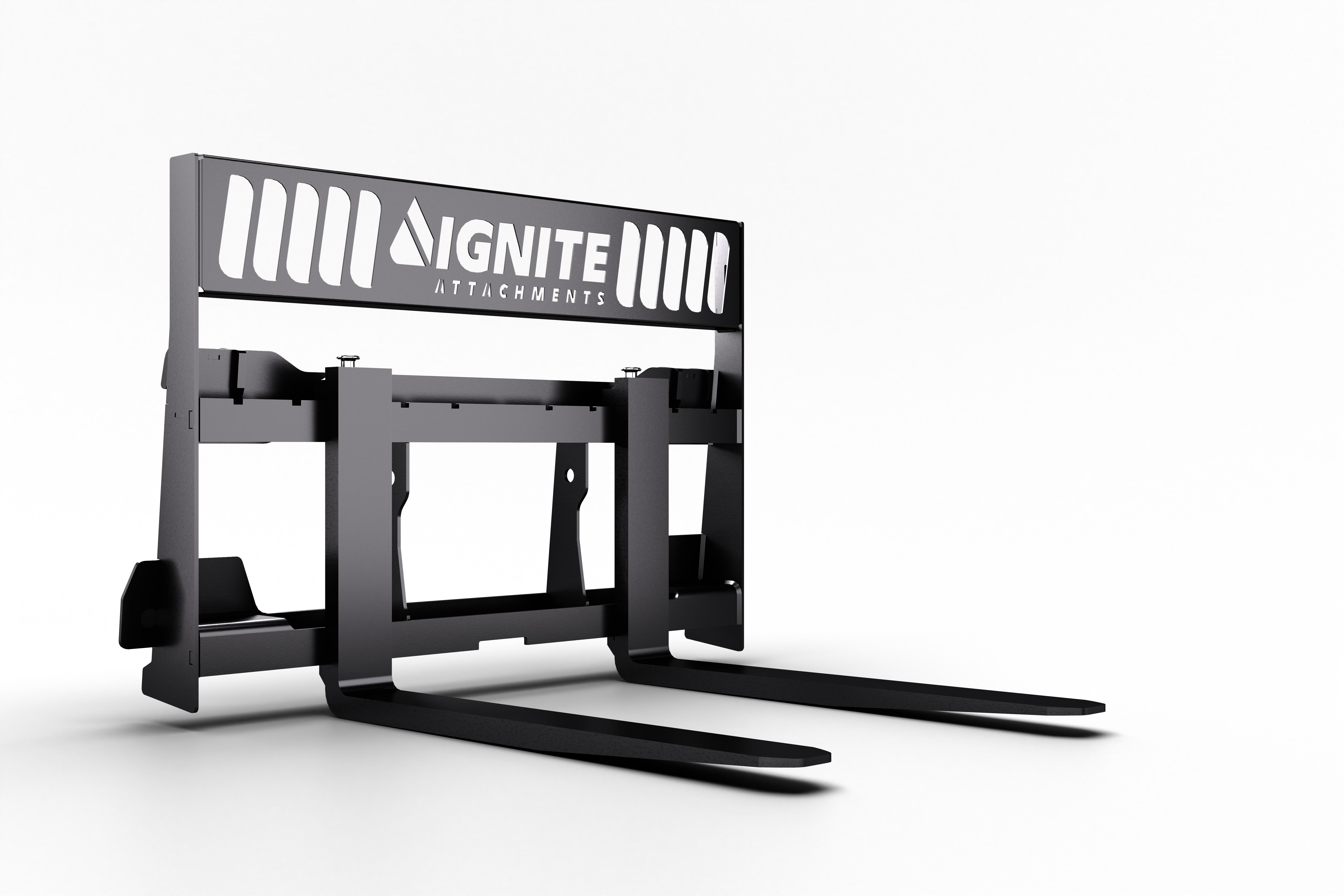 Ignite's new pallet fork frame for John Deere compact tractors