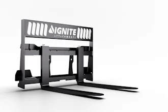 Ignite's new pallet fork frame for John Deere compact tractors