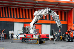 The JF1050 is the fourth articulated crawler crane Jekko offers in the U.S.