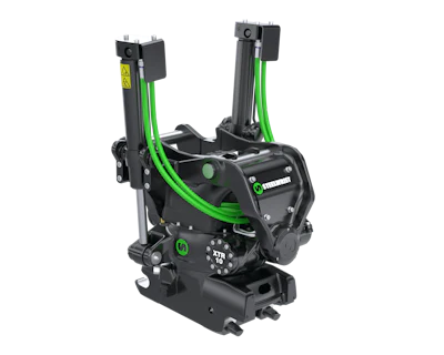 Steelwrist's new XTR10 tiltrotator with SQ50 automatic coupler