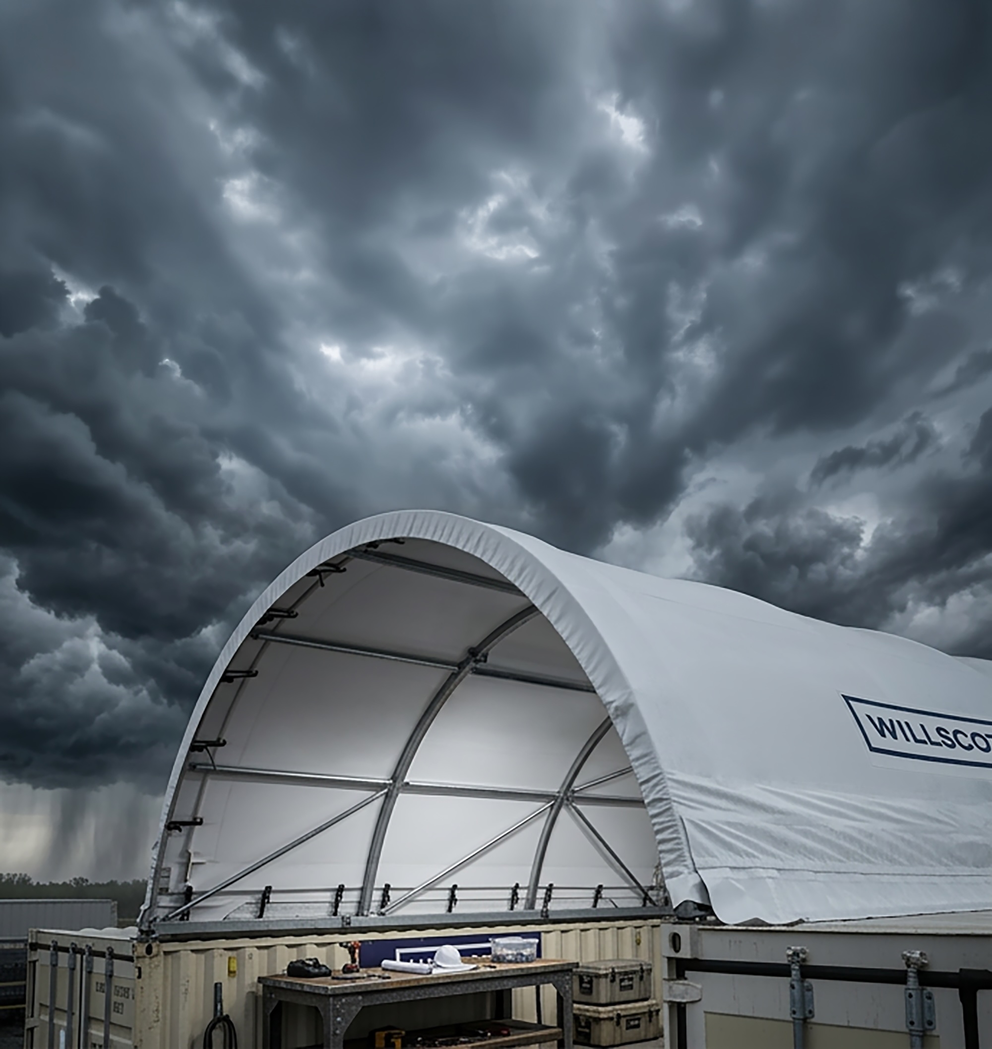 WillScot's Quick-Connect Canopy