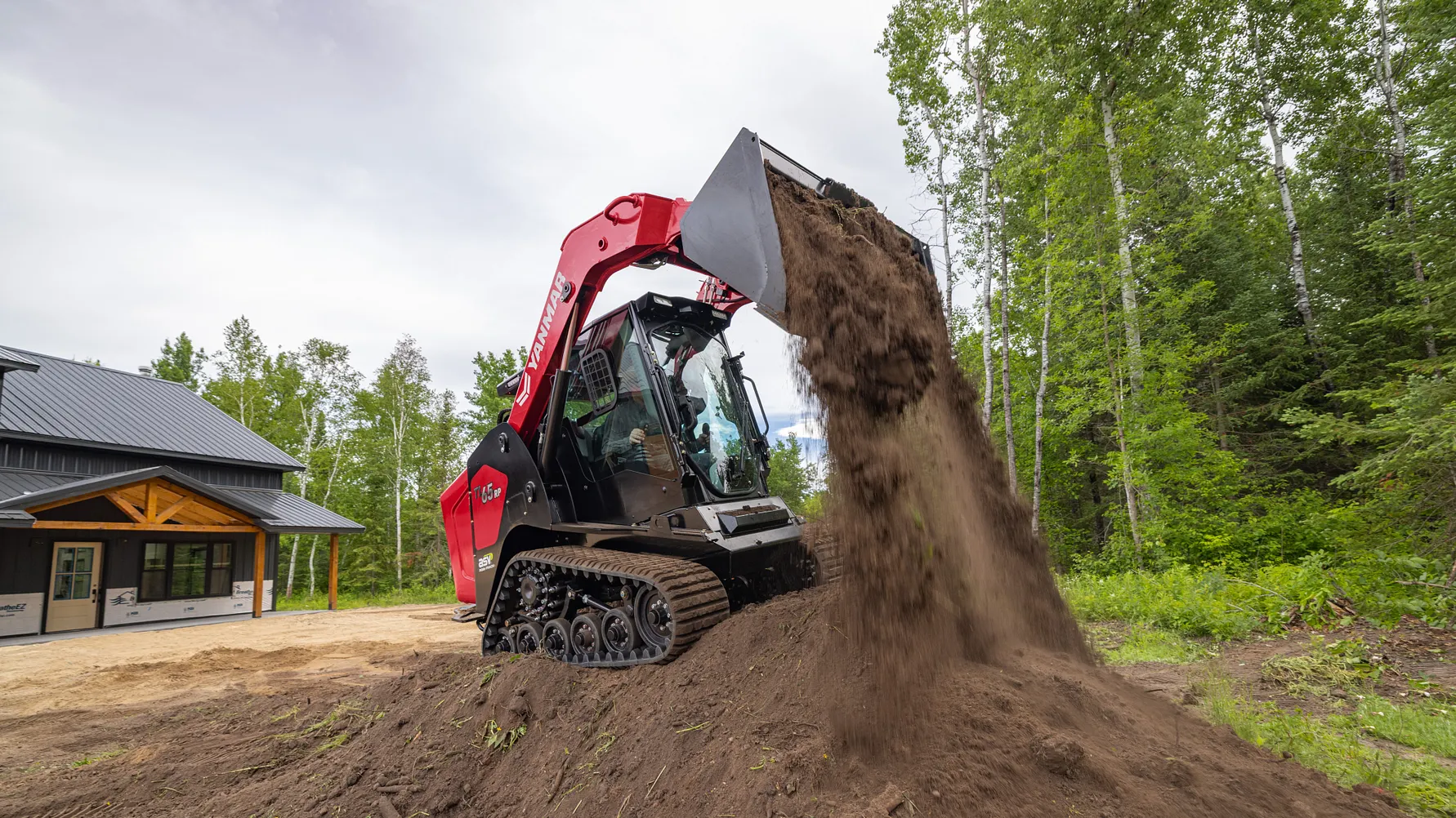Yanmar's new TR65RP compact track loader with ASV PosiTrack