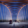 The two state DOTs opted for a tied-arch design.