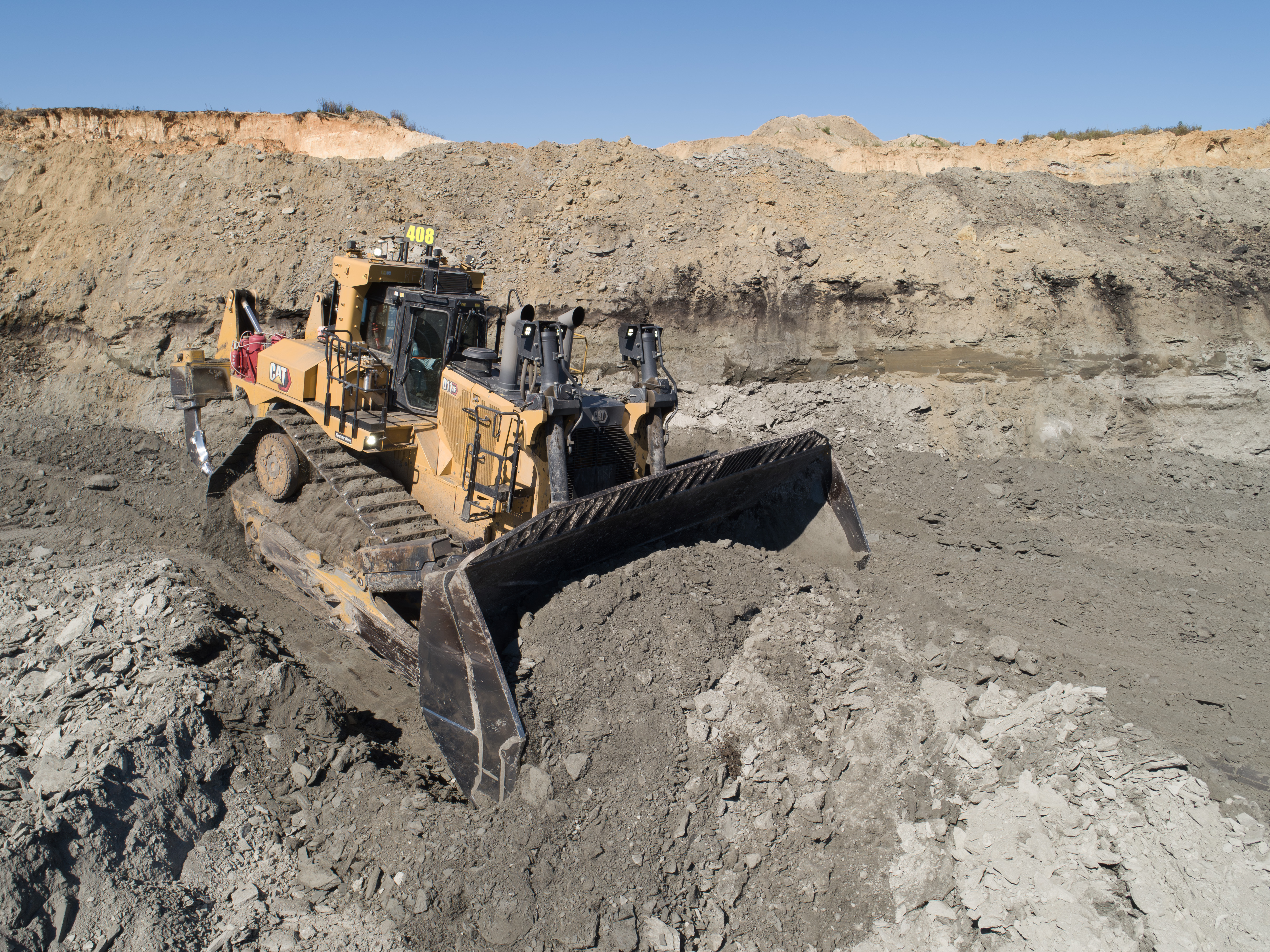 “By combining the proven capability of the D11 platform with the benefits of electric drive, it delivers meaningful gains in productivity, efficiency and lifecycle value,” says Luke Fischer, Caterpillar product application specialist.