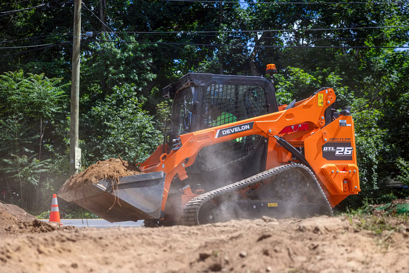 Develon's new DTL26 compact track loader hit the market this year, marking the company's third CTL in the past two years.