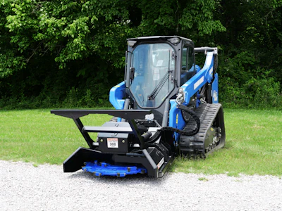 Disc mulcher 44inch Blue Blade action1