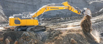 Liebherr R948 Excavator Dig