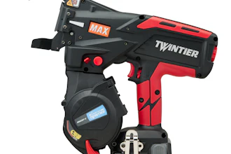 The all-new RB613T-C rebar tying tool offers 4,300 ties per charge.