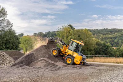 Volvo's top-selling compact wheel loader, the L30.