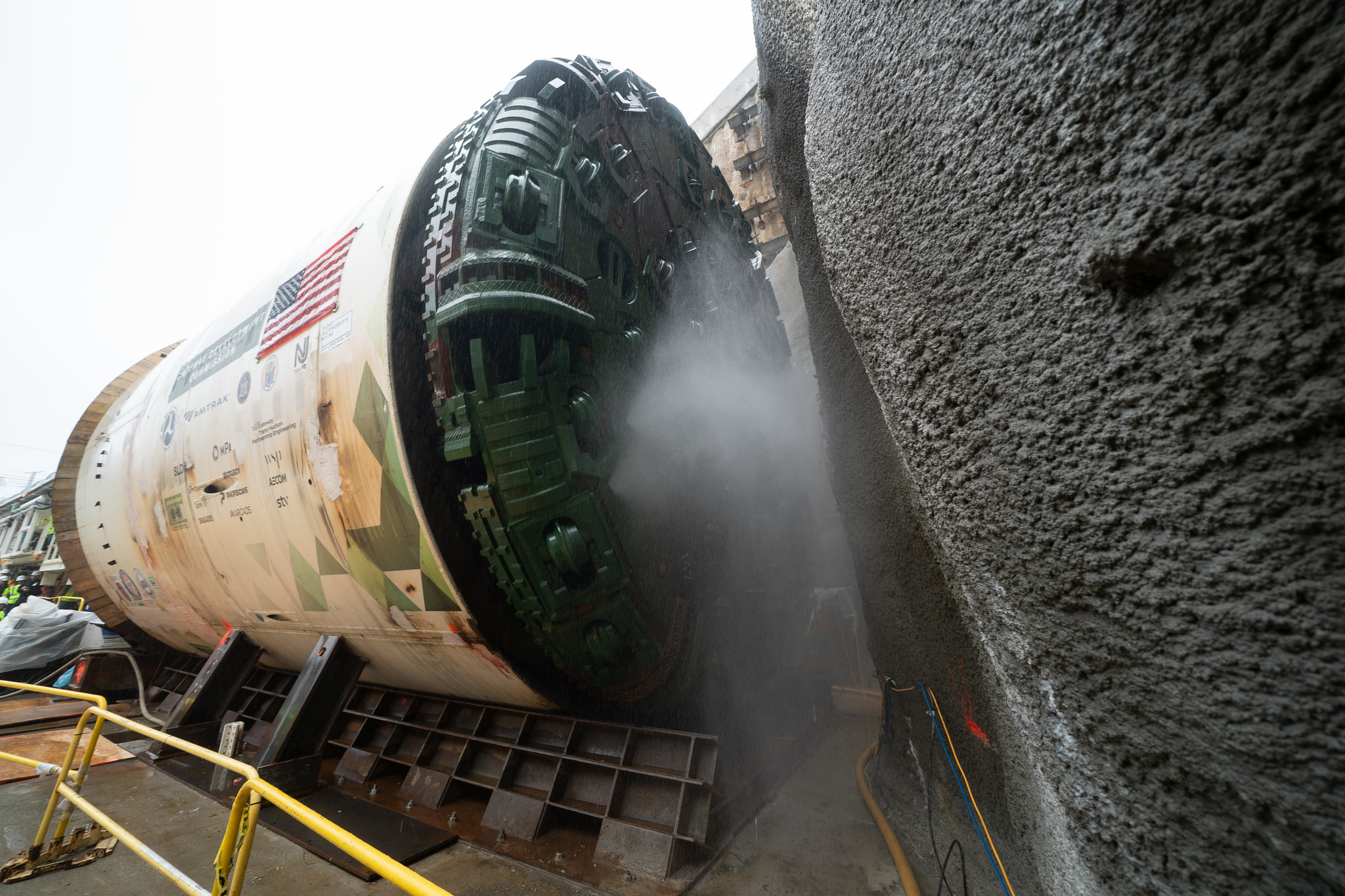 Tunnel boring begins on Gateway Hudson Tunnel Rail Project | Equipment ...