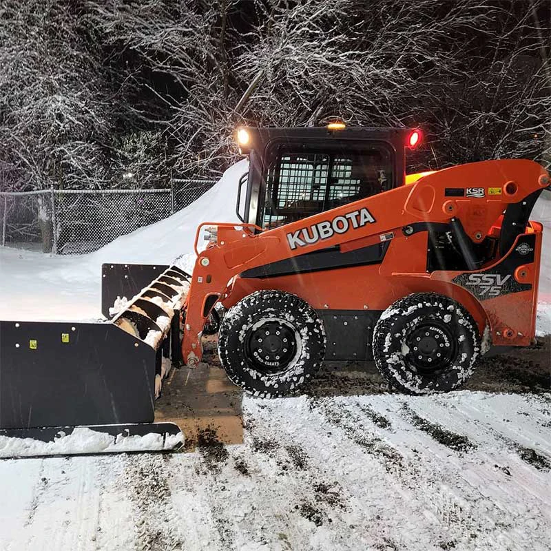 Snow Compating The Latest Snow Pushers for Skid Steers and CTLs | Equipment World